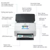 Skaner arkuszowy HP Scanjet Enterprise Flow N7000 600 x 600 DPI A4 Biały