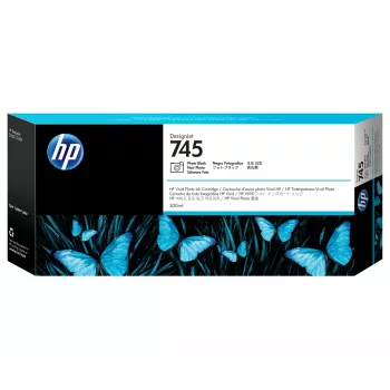 HP 745 300 ml DesignJet kaseta z tuszem, czarny fotograficzny