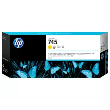 HP 745 300 ml DesignJet kaseta z tuszem, żółta