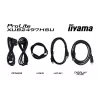 Monitor komputerowy iiyama XUB2497HSU-B2 60,5 cm (23,8 cala) 1920 x 1080 pikseli Full HD LED Czarny