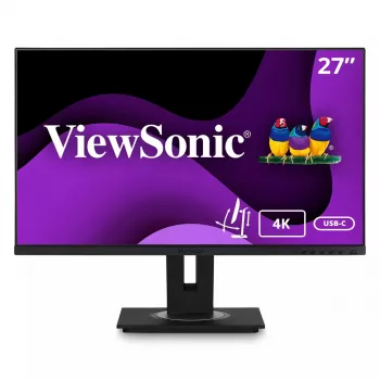 Monitor komputerowy Viewsonic VG Series VG2756-4K 68,6 cm (27 cali) 3840 x 2160 pikseli 4K Ultra HD LED Czarny