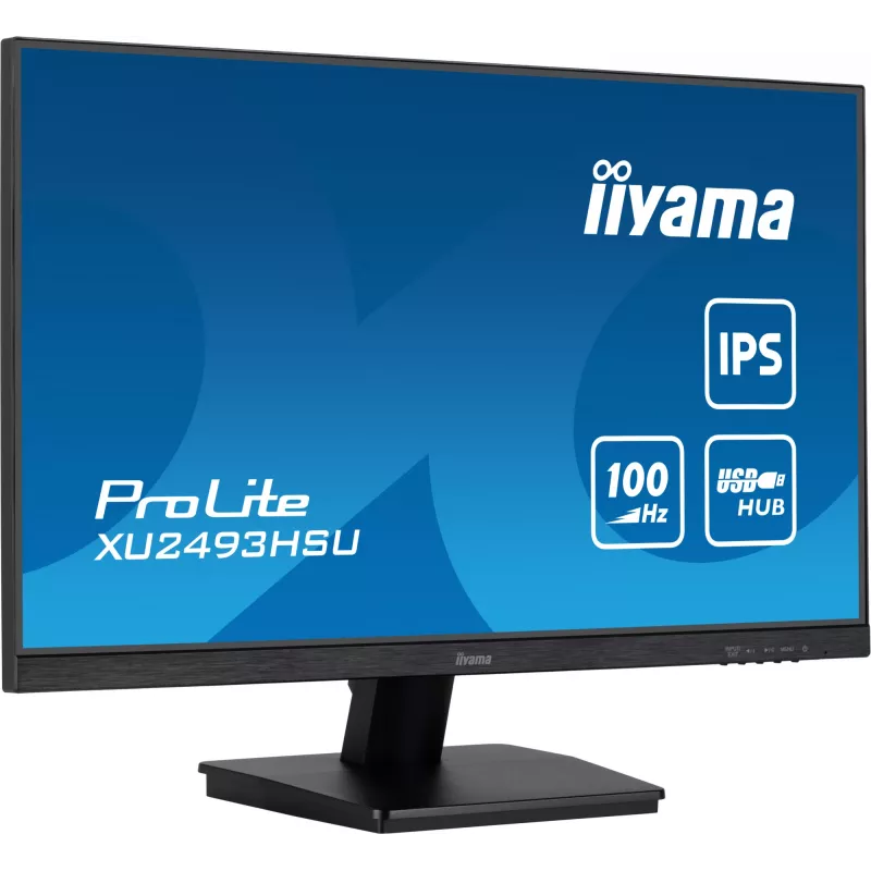 Monitor komputerowy iiyama ProLite XU2493HSU-B7 60,5 cm (23,8 cala) 1920 x 1080 pikseli Full HD LED Czarny