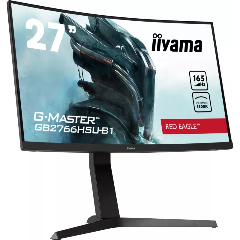 Monitor komputerowy iiyama G-MASTER GB2766HSU-B1 68,6 cm (27 cali) 1920 x 1080 pikseli Full HD LED Czarny