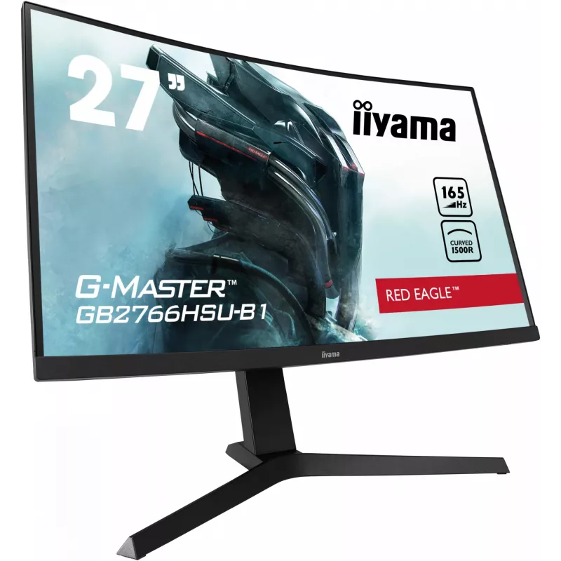 Monitor komputerowy iiyama G-MASTER GB2766HSU-B1 68,6 cm (27 cali) 1920 x 1080 pikseli Full HD LED Czarny