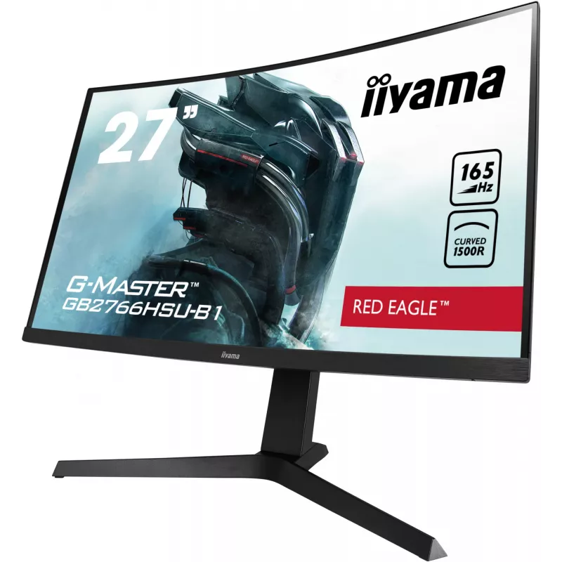 Monitor komputerowy iiyama G-MASTER GB2766HSU-B1 68,6 cm (27 cali) 1920 x 1080 pikseli Full HD LED Czarny