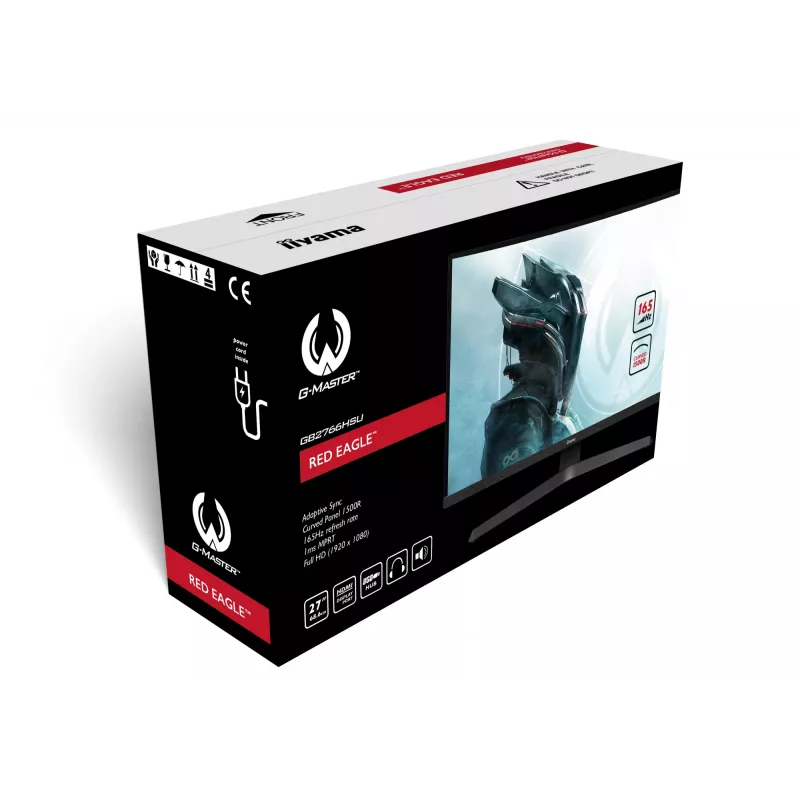 Monitor komputerowy iiyama G-MASTER GB2766HSU-B1 68,6 cm (27 cali) 1920 x 1080 pikseli Full HD LED Czarny