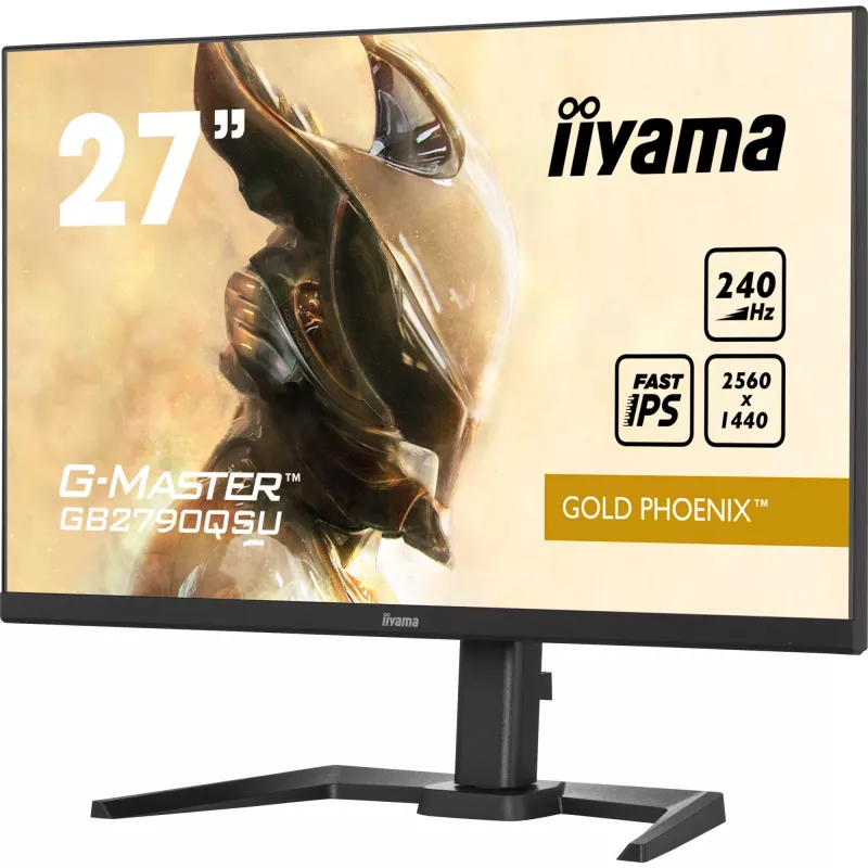 Monitor komputerowy iiyama GB2790QSU-B5 68,6 cm (27 cali) 2560 x 1440 pikseli Wide Quad HD LCD Czarny