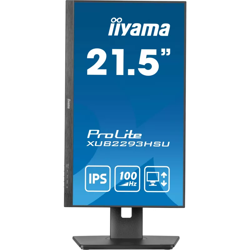 Monitor komputerowy iiyama ProLite XUB2293HSU-B7 54,6 cm (21,5 cala) 1920 x 1080 pikseli Full HD LED Czarny