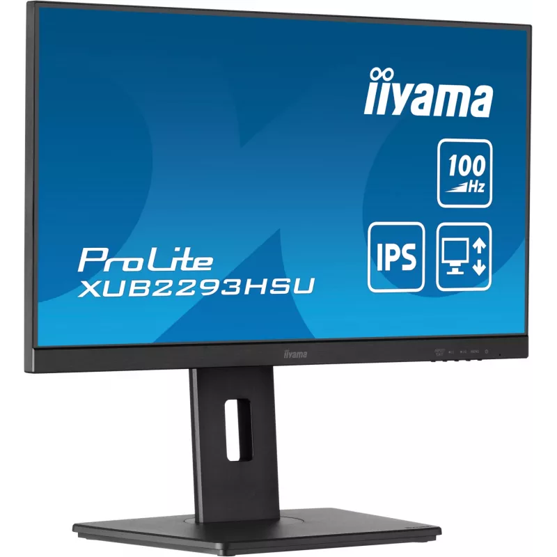 Monitor komputerowy iiyama ProLite XUB2293HSU-B7 54,6 cm (21,5 cala) 1920 x 1080 pikseli Full HD LED Czarny