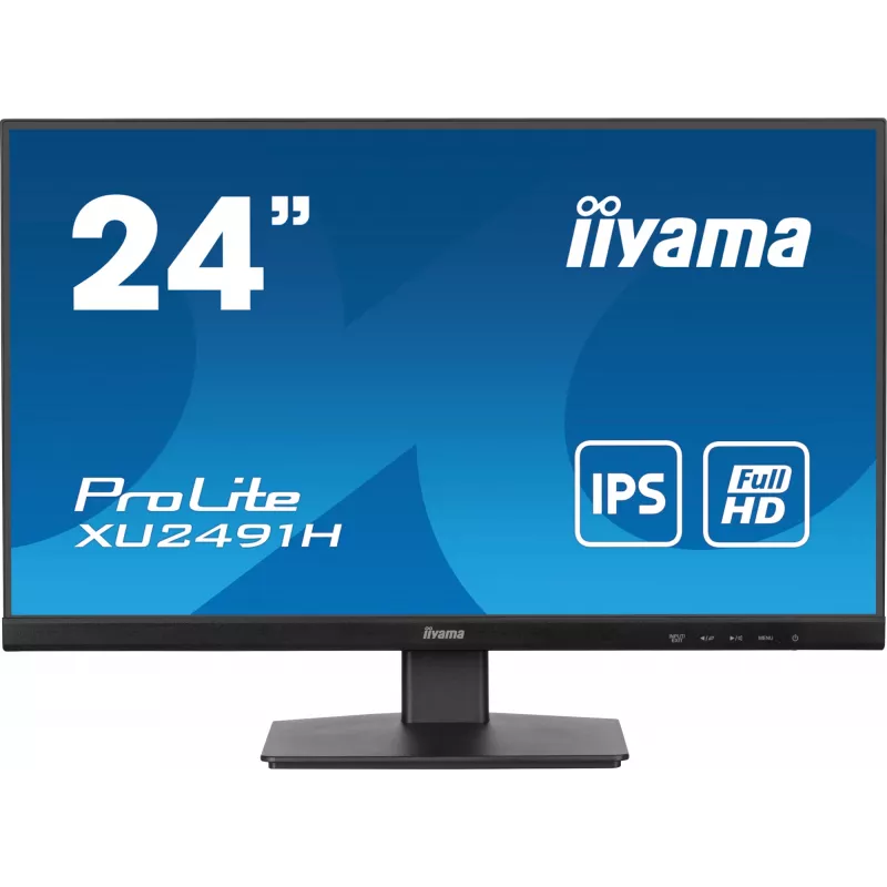 Monitor komputerowy iiyama ProLite XU2491H-B1 60,5 cm (23,8 cala) 1920 x 1080 pikseli Full HD LED Czarny