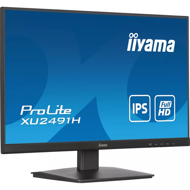 Monitor komputerowy iiyama ProLite XU2491H-B1 60,5 cm (23,8 cala) 1920 x 1080 pikseli Full HD LED Czarny