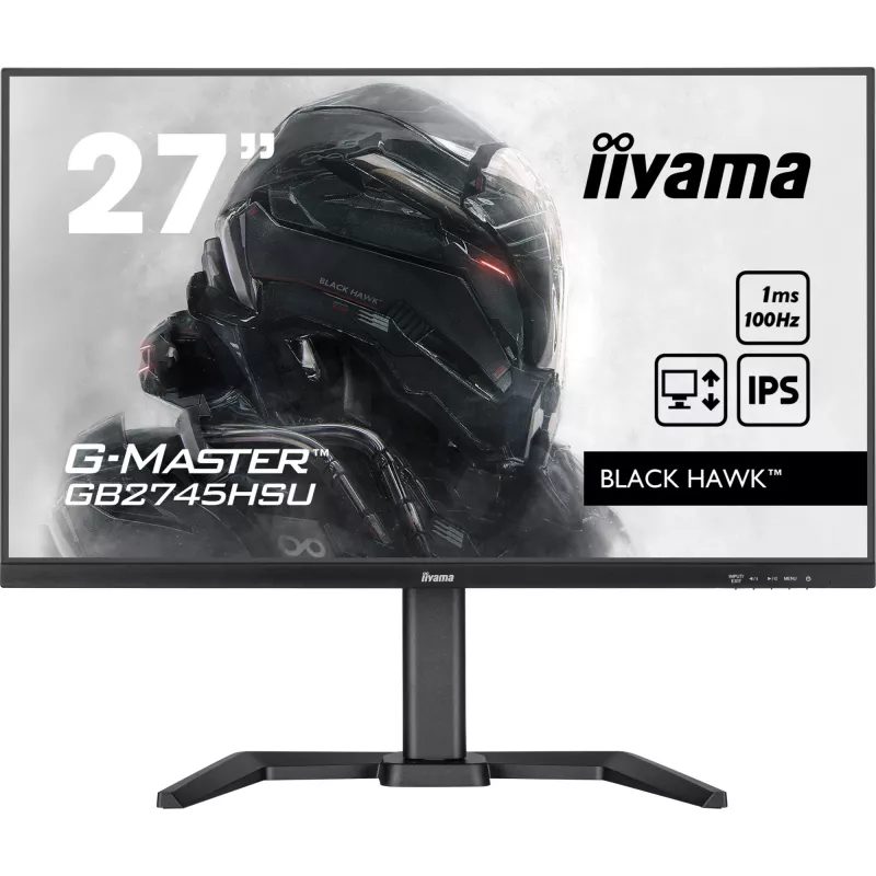 Monitor komputerowy iiyama G-MASTER GB2745HSU-B2 68,6 cm (27 cali) 1920 x 1080 pikseli Full HD LED Czarny