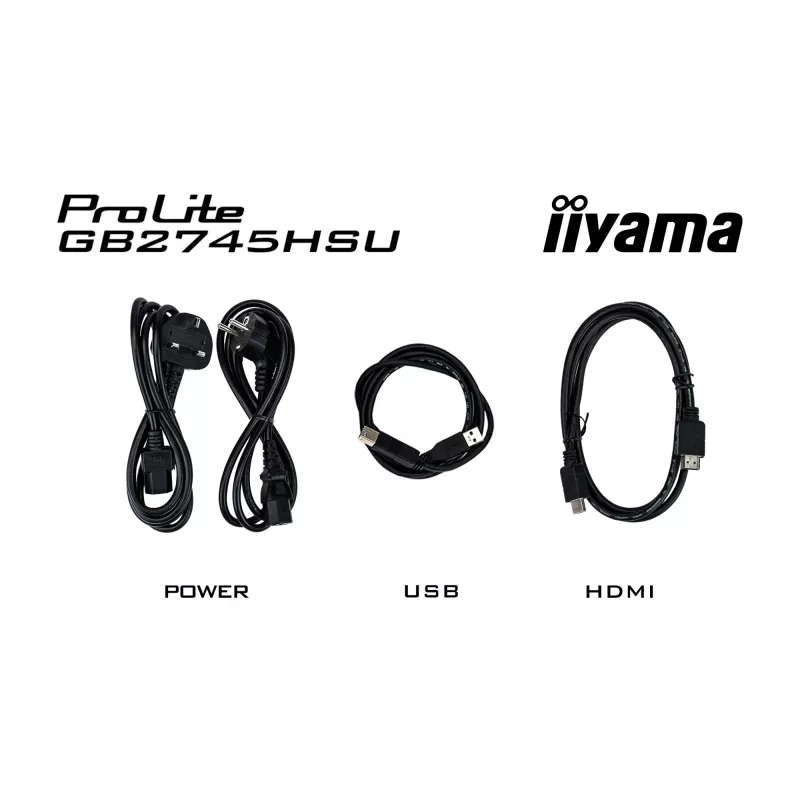 Monitor komputerowy iiyama G-MASTER GB2745HSU-B2 68,6 cm (27 cali) 1920 x 1080 pikseli Full HD LED Czarny