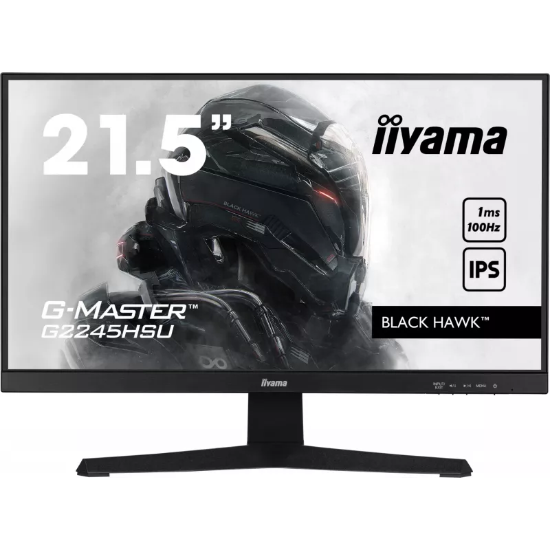 Monitor komputerowy iiyama G-MASTER G2245HSU-B2 54,6 cm (21,5 cala) 1920 x 1080 pikseli Full HD LED Czarny