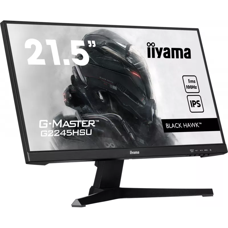 Monitor komputerowy iiyama G-MASTER G2245HSU-B2 54,6 cm (21,5 cala) 1920 x 1080 pikseli Full HD LED Czarny