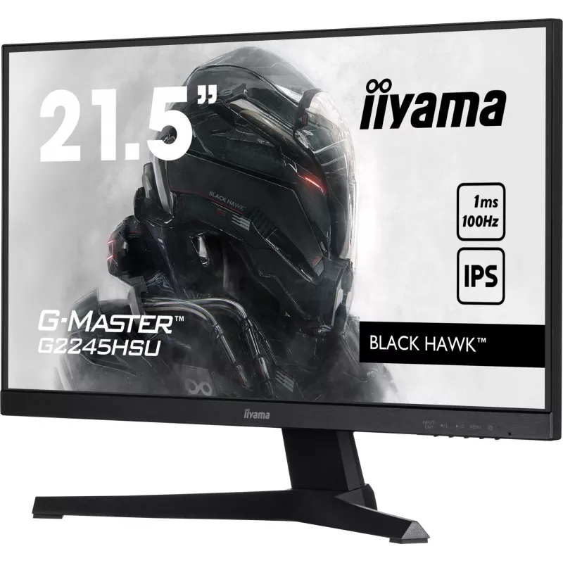 Monitor komputerowy iiyama G-MASTER G2245HSU-B2 54,6 cm (21,5 cala) 1920 x 1080 pikseli Full HD LED Czarny