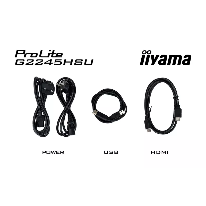 Monitor komputerowy iiyama G-MASTER G2245HSU-B2 54,6 cm (21,5 cala) 1920 x 1080 pikseli Full HD LED Czarny