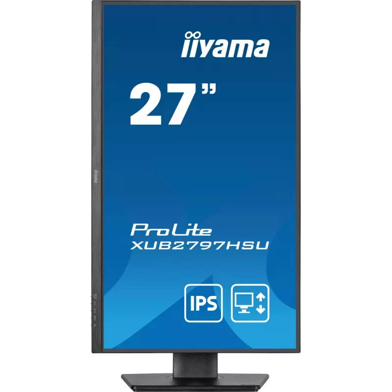 Monitor komputerowy iiyama ProLite XUB2797HSU-B2 68.6 cm (27 cali) 1920 x 1080 pikseli Full HD LED Czarny