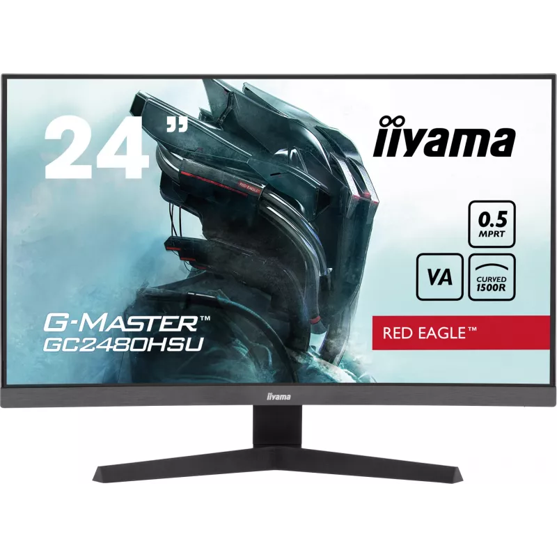 Monitor komputerowy iiyama G-MASTER GC2480HSU-B1 59,9 cm (23,6 cala) 1920 x 1080 pikseli Full HD LED Czarny