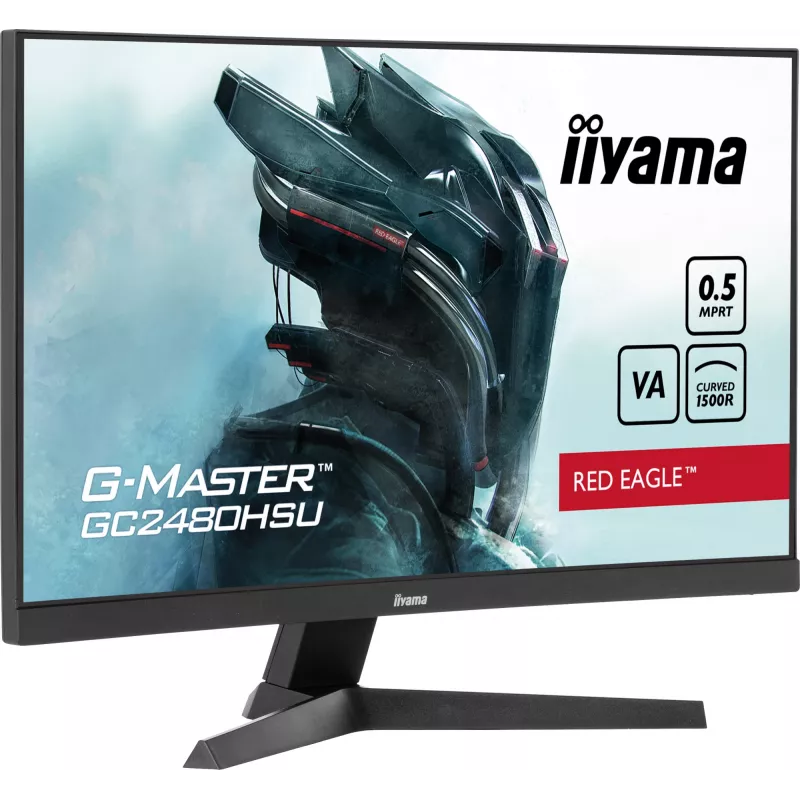 Monitor komputerowy iiyama G-MASTER GC2480HSU-B1 59,9 cm (23,6 cala) 1920 x 1080 pikseli Full HD LED Czarny