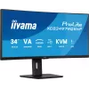 Monitor komputerowy iiyama ProLite XCB3497WQSNP-B1 86,4 cm (34 cale) 3440 x 1440 pikseli UltraWide Quad HD LED Czarny