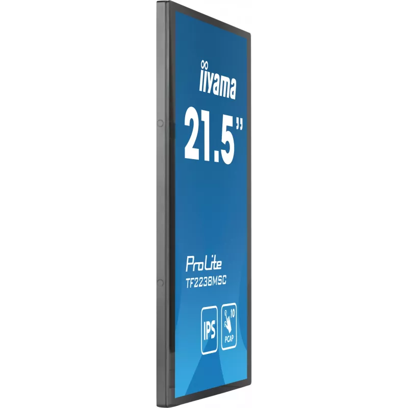 Monitor komputerowy iiyama TF2238MSC-B1 53,3 cm (21 cali) 1920 x 1080 pikseli Full HD LED Dotykowy Czarny
