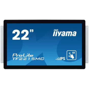 Monitor komputerowy iiyama ProLite TF2215MC-B2 54,6 cm (21,5 cala) 1920 x 1080 pikseli Full HD LED Dotykowy Multi-użytkownik Czarny