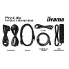 Monitor komputerowy iiyama ProLite TF2215MC-B2 54,6 cm (21,5 cala) 1920 x 1080 pikseli Full HD LED Dotykowy Multi-użytkownik Czarny