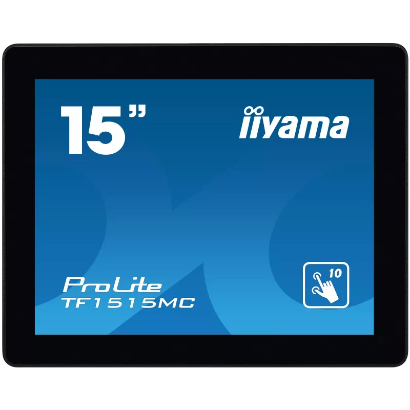 Monitor komputerowy iiyama TF1515MC-B2 38,1 cm (15 cali) 1024 x 768 pikseli XGA LED Dotykowy Czarny