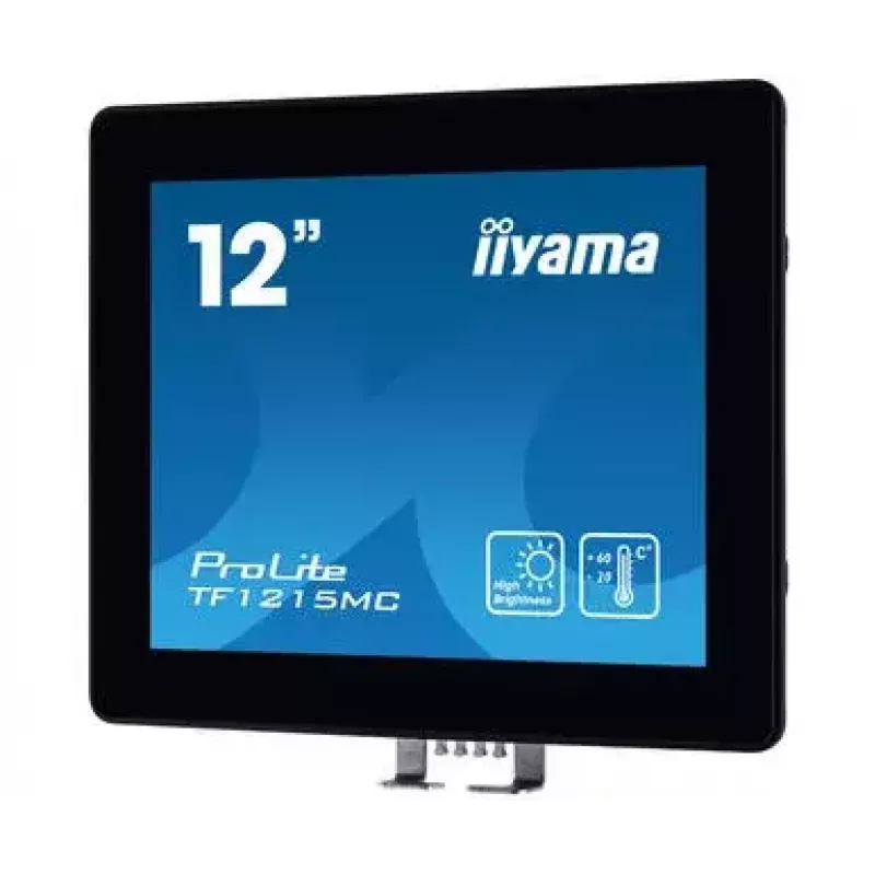 Monitor komputerowy iiyama TF1215MC-B1 30.7 cm (12.1 cala) 1024 x 768 pikseli LCD Dotykowy Czarny
