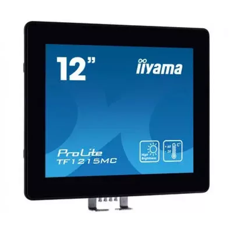 Monitor komputerowy iiyama TF1215MC-B1 30.7 cm (12.1 cala) 1024 x 768 pikseli LCD Dotykowy Czarny