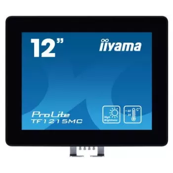 Monitor komputerowy iiyama TF1215MC-B1 30.7 cm (12.1 cala) 1024 x 768 pikseli LCD Dotykowy Czarny