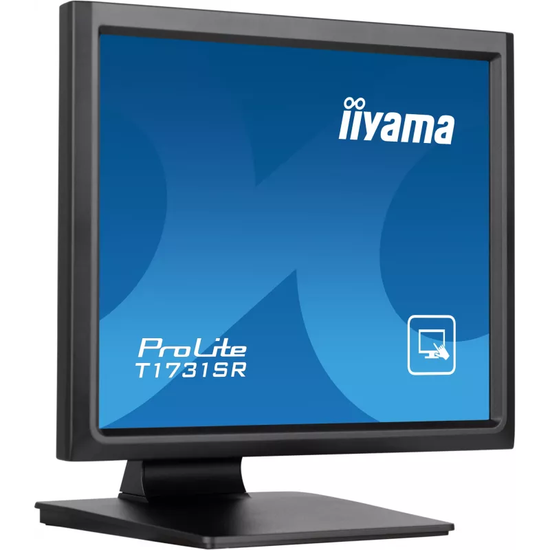 Monitor komputerowy iiyama ProLite T1731SR-B1S 43,2 cm (17 cali) 1280 x 1024 pikseli SXGA LCD Dotykowy Czarny