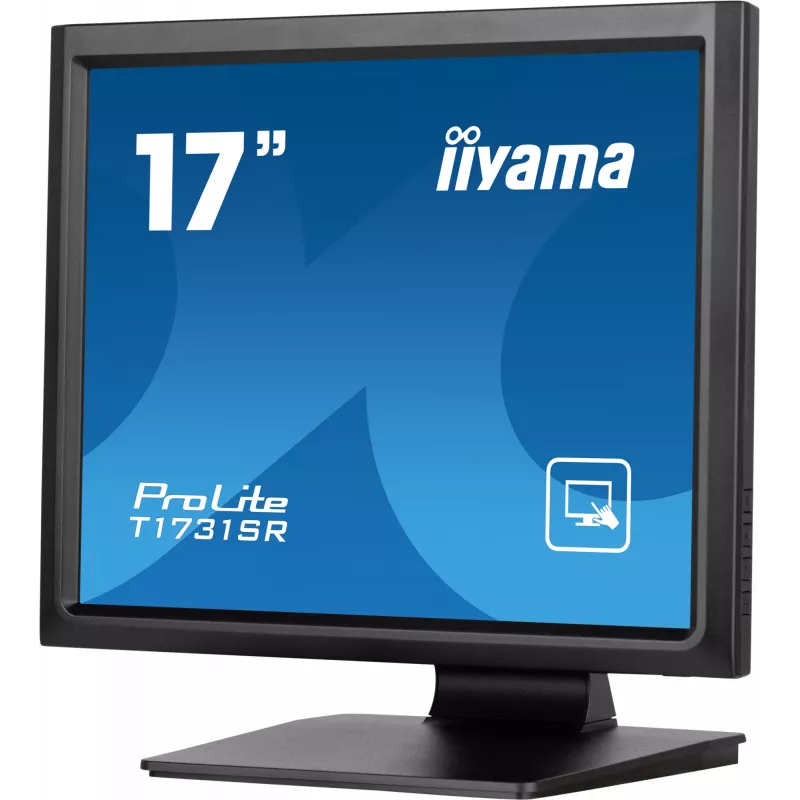 Monitor komputerowy iiyama ProLite T1731SR-B1S 43,2 cm (17 cali) 1280 x 1024 pikseli SXGA LCD Dotykowy Czarny