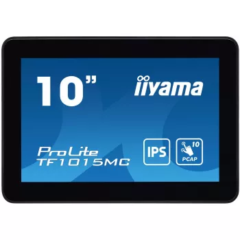 Monitor komputerowy iiyama TF1015MC-B3 25,6 cm (10,1 cala) 1280 x 800 pikseli HD LED z ekranem dotykowym, czarny