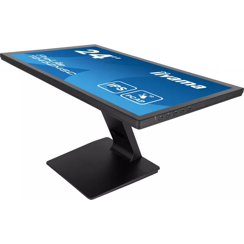 Monitor komputerowy iiyama ProLite T2452MSC-B1AG 60,5 cm (23,8 cala) 1920 x 1080 pikseli Full HD LED Dotykowy Czarny