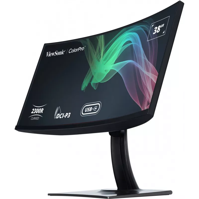 Monitor komputerowy Viewsonic VP3881A 96,5 cm (38 cali) 3840 x 1600 pikseli Quad HD+ LED Czarny