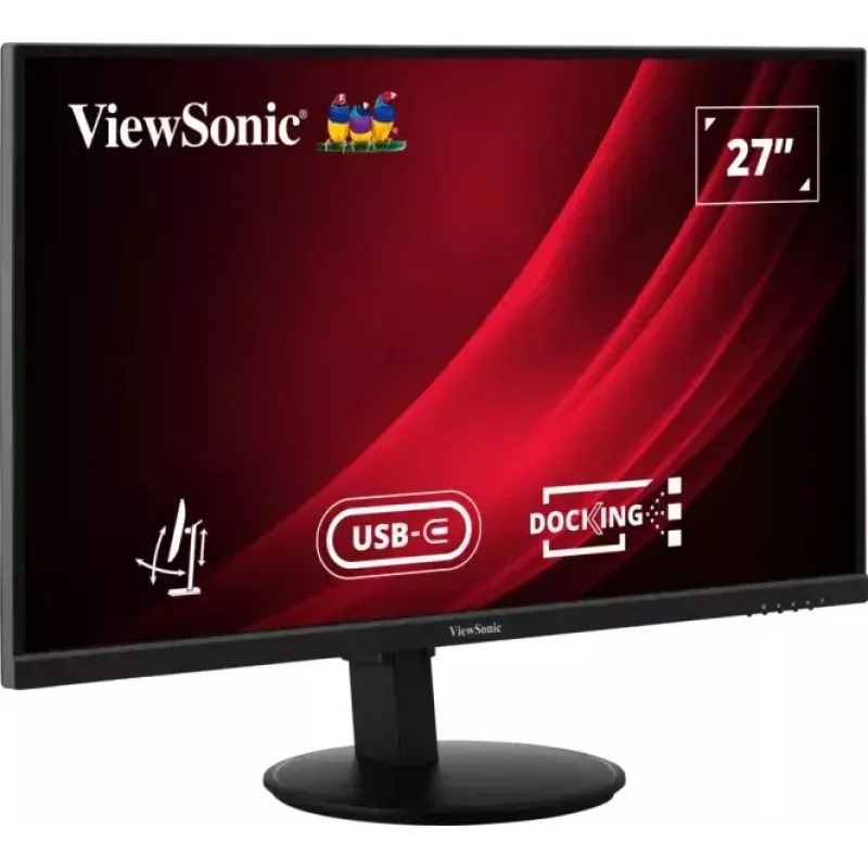 Monitor komputerowy Viewsonic VG Series VG2709U-2K 68,6 cm (27 cali) 2560 x 1440 pikseli Quad HD LED Czarny