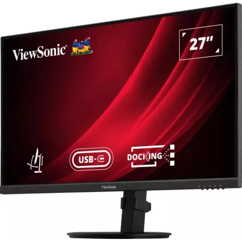 Monitor komputerowy Viewsonic VG Series VG2709U-2K 68,6 cm (27 cali) 2560 x 1440 pikseli Quad HD LED Czarny