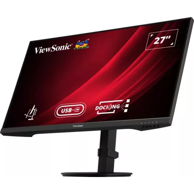 Monitor komputerowy Viewsonic VG Series VG2709U-2K 68,6 cm (27 cali) 2560 x 1440 pikseli Quad HD LED Czarny