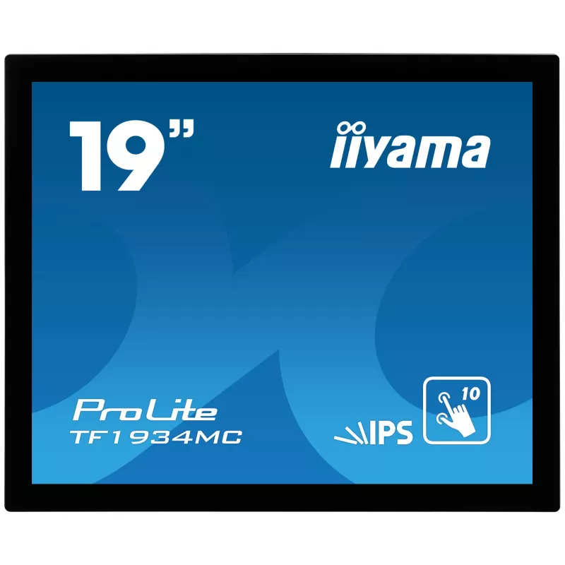 Monitor komputerowy iiyama ProLite TF1934MC-B7X 48,3 cm (19 cali) 1280 x 1024 pikseli SXGA LED z ekranem dotykowym, czarny