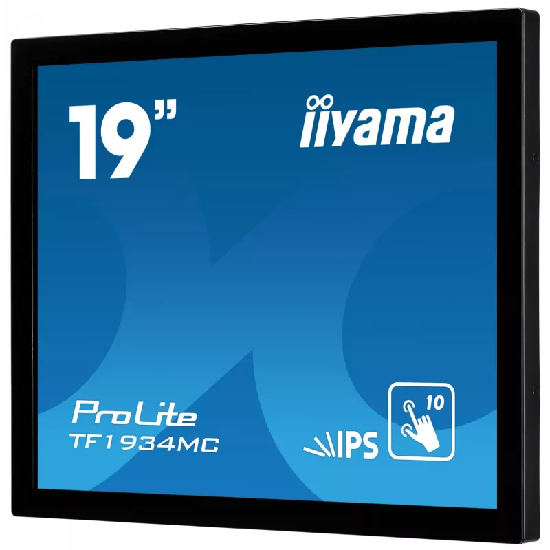 Monitor komputerowy iiyama ProLite TF1934MC-B7X 48,3 cm (19 cali) 1280 x 1024 pikseli SXGA LED z ekranem dotykowym, czarny