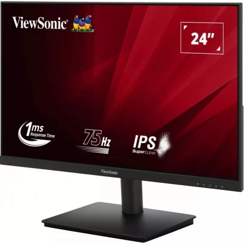 Monitor komputerowy Viewsonic VA240-H-2 60,5 cm (23,8 cala) 1920 x 1080 pikseli Full HD LED Czarny