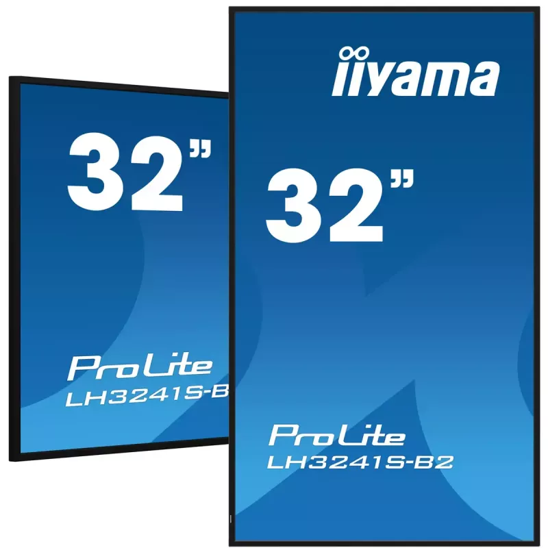 iiyama LH3241S-B2 Wyświetlacz sygnalizacyjny, design kiosku 80 cm (31,5 cala) LED 350 cd/m² Full HD Czarny 24/7
