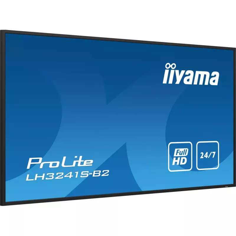 iiyama LH3241S-B2 Wyświetlacz sygnalizacyjny, design kiosku 80 cm (31,5 cala) LED 350 cd/m² Full HD Czarny 24/7
