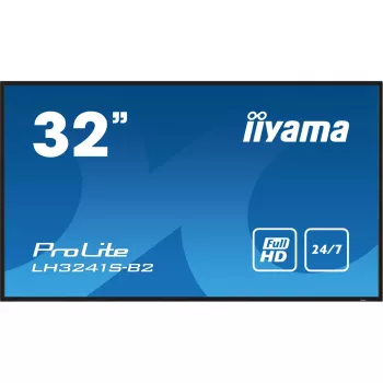 iiyama LH3241S-B2 Wyświetlacz sygnalizacyjny, design kiosku 80 cm (31,5 cala) LED 350 cd/m² Full HD Czarny 24/7