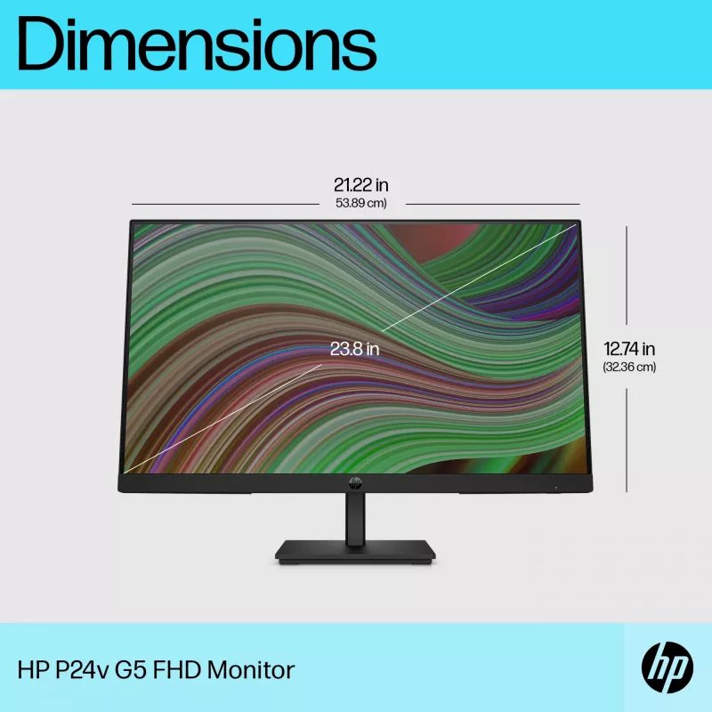 Monitor HP P24v G5 23,8 cala Full HD LCD 1920x1080