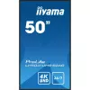 iiyama LH5041UHS-B2AG Wyświetlacz reklamowy Cyfrowy panel płaski 127 cm (50 cali) LCD 500 cd/m² 4K Ultra HD Czarny 24/7