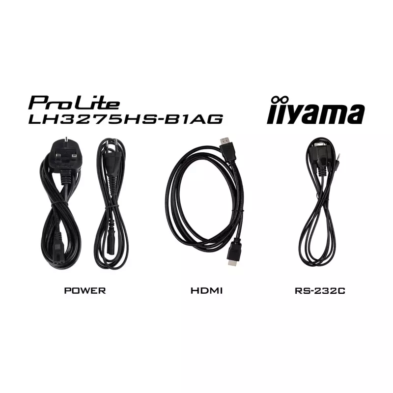 Panel płaski do digital signage iiyama LH3275HS-B1AG 32 cal LCD Full HD 1920 x 1080