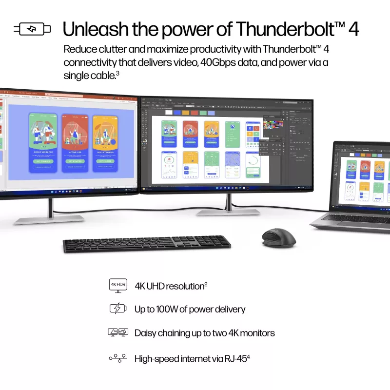 Monitor HP Series 7 Pro 31,5 cala 4K Thunderbolt 4 - 732pk